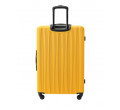 Velký žlutý kufr Bali s drážkami
