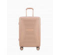 Střední růžový kufr Malibu