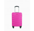 Růžový kabinový kufr Valencia