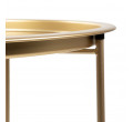 Príručný stolík STALDIS zlatý 870168