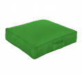 Čtvercový sedák zelený nylon
