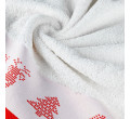 Sada ručníků NOEL 01 bílá / červená