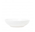 Hlboký tanier SYLIA biely s ornamentom SS23 844022