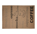 Koberec Floorlux 20220 Coffee / černý