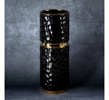 Váza ETNA 01 čierna / zlatá