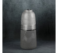 Váza NELI 01 stříbrná / šedá