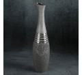 Váza NELI 16 stříbrná / šedá
