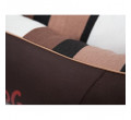 Pelíšek Comfort XL hnědý, pásy