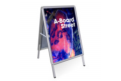 A-Board Street silber