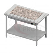 Ohrevný výdajný stôl s granitom na 3x GN1/1