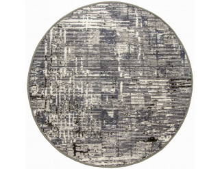 Koberec Astral 19 šedý / beton, kruh