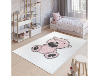 Dětský koberec PINKY DB67A EWL bílý