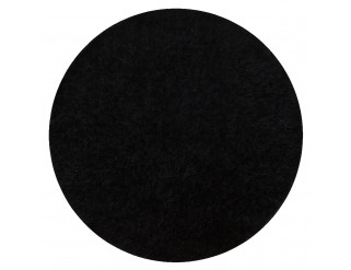 Koberec BUENOS 6649 shaggy čierny kruh
