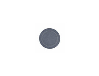 Šňůrkový koberec Relax ramka modrý, kruh