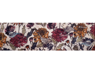 Kuchyňský koberec Deco Style květiny