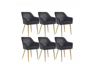 Set šesti jídelních židlí LDC077G01-6 (6 ks)