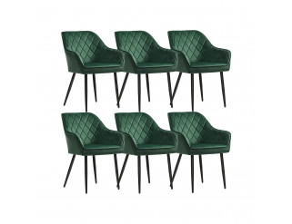 Set šiestich jedálenských stoličiek LDC088C01-6 (6 ks)