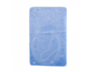 Kúpeľňový koberček MONO 1001 modrý 5004 1PC STOPA