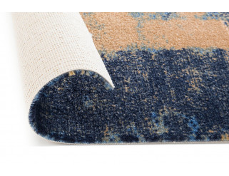 Metrážny koberec GRANDE MERLO modrý