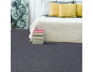 Metrážový koberec MODENA tmavě šedý