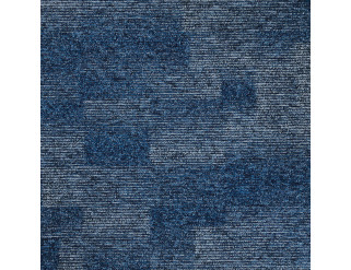 Kobercové čtverce SANTO modré 50x50 cm