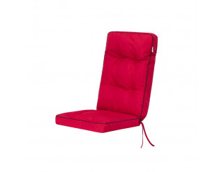 Polštář na zahradní židli LENA červený