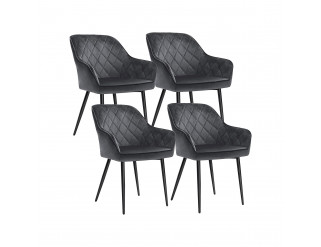 Set čtyř jídelních židlí LDC088G01-4 (4 ks)