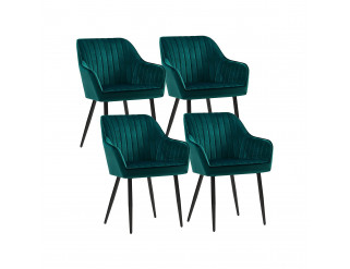 Set čtyř jídelních židlí LDC087Q01-4 (4 ks)
