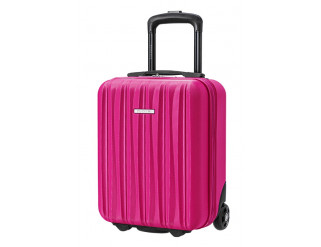 Růžový mini kabinový kufr Bali