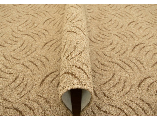 Metrážový koberec Presto 90 hnědý/béžový