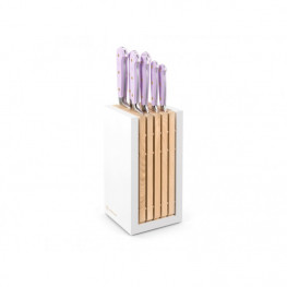 Késtartó blokk késekkel Wüsthof CLASSIC Color 7 darabos -Purple Yam