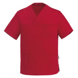 Zdravotnícka košeľa EGOchef LEONARDO - Červená 