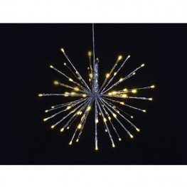 MagicHome Guľa vianočné osvetlenie Supernova 64 LED, 30 cm