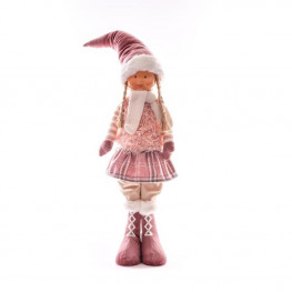 MagicHome Postavička dievčatko ružové 75cm
