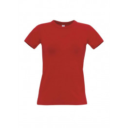 Dámske tričko B&C - červené