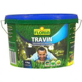 TRAVIN Trávnikové hnojivo s účinkom proti burinám 3v1 4 kg