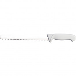 HACCP-Nôž, zúbkovaný , biely, 30cm