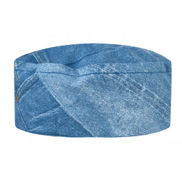 Kuchárska čiapka na hlavu TOMA - jeans