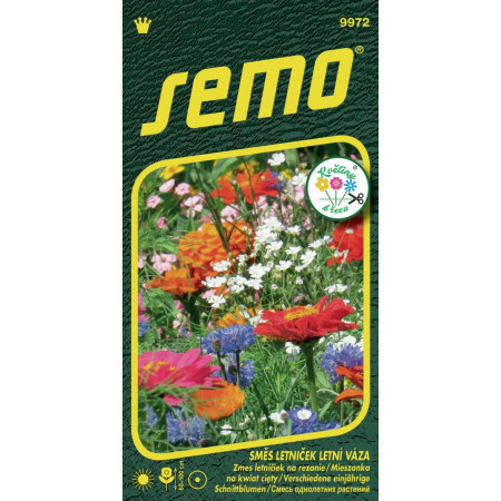 Kvetinový koberec Letní váza 25 SEMO 9972