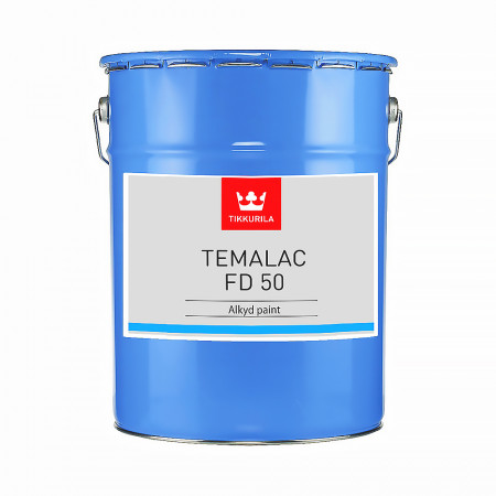 Tikkurila TEMALAC FD 50 - pololesklý náter na oceľové povrchy