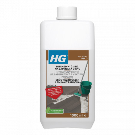 HG134 intenzívny čistič na laminátové a vinylové podlahy