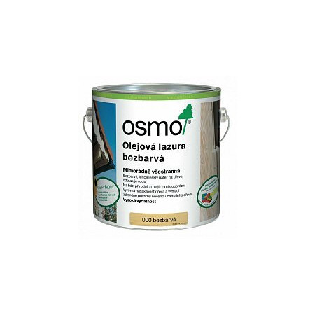 OSMO Olejová lazúra bezfarebná