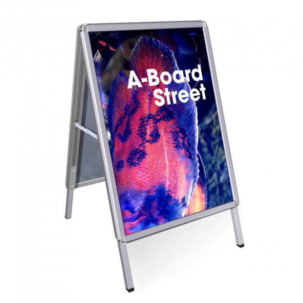 A-Board Street silber