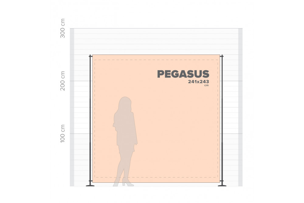 Pegasus-Fotowand