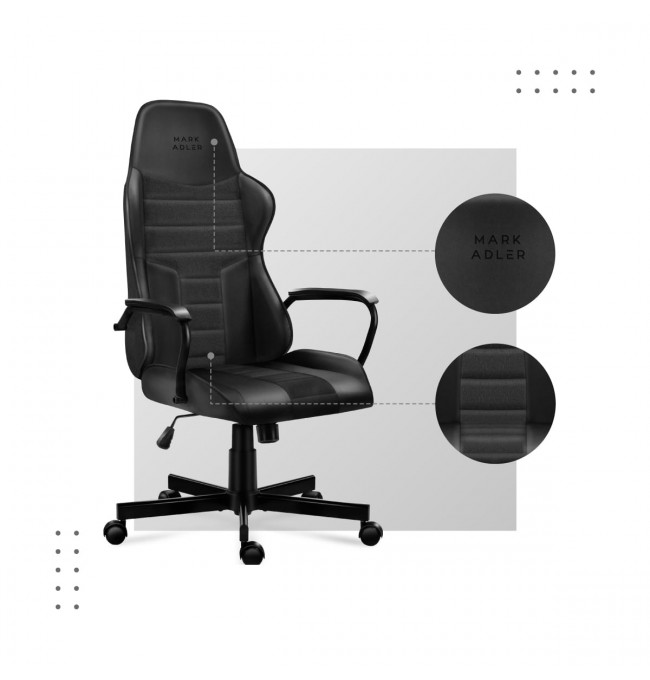 Kancelárska stolička Mark Adler - Boss 4.2 Black