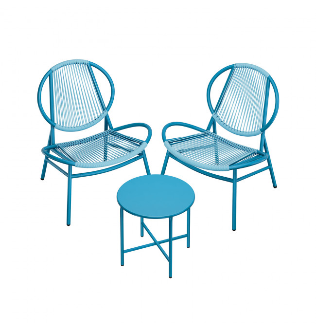 Záhradné stoličky so stolíkom GGF021L01