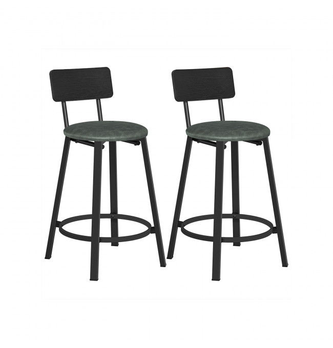 Set dvou barových židlí LBC059C01 (2 ks)