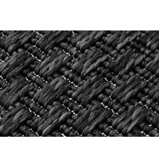 Šňůrkový běhoun SIZAL TIMO 6272 černý