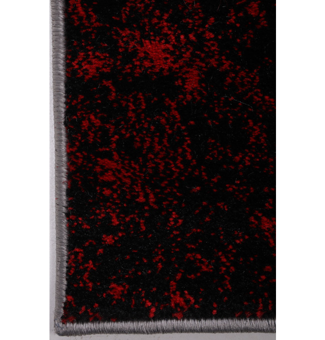 Koberec Cosmic Carving 5078 šedý / červený