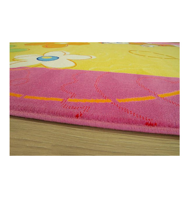 Dětský koberec Kids 8027-1-44975 Kvítečky, vícebarevný